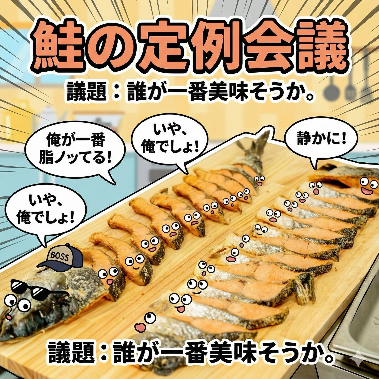 どの部分を食べるかまでこだわってくれたら嬉しいな🐟