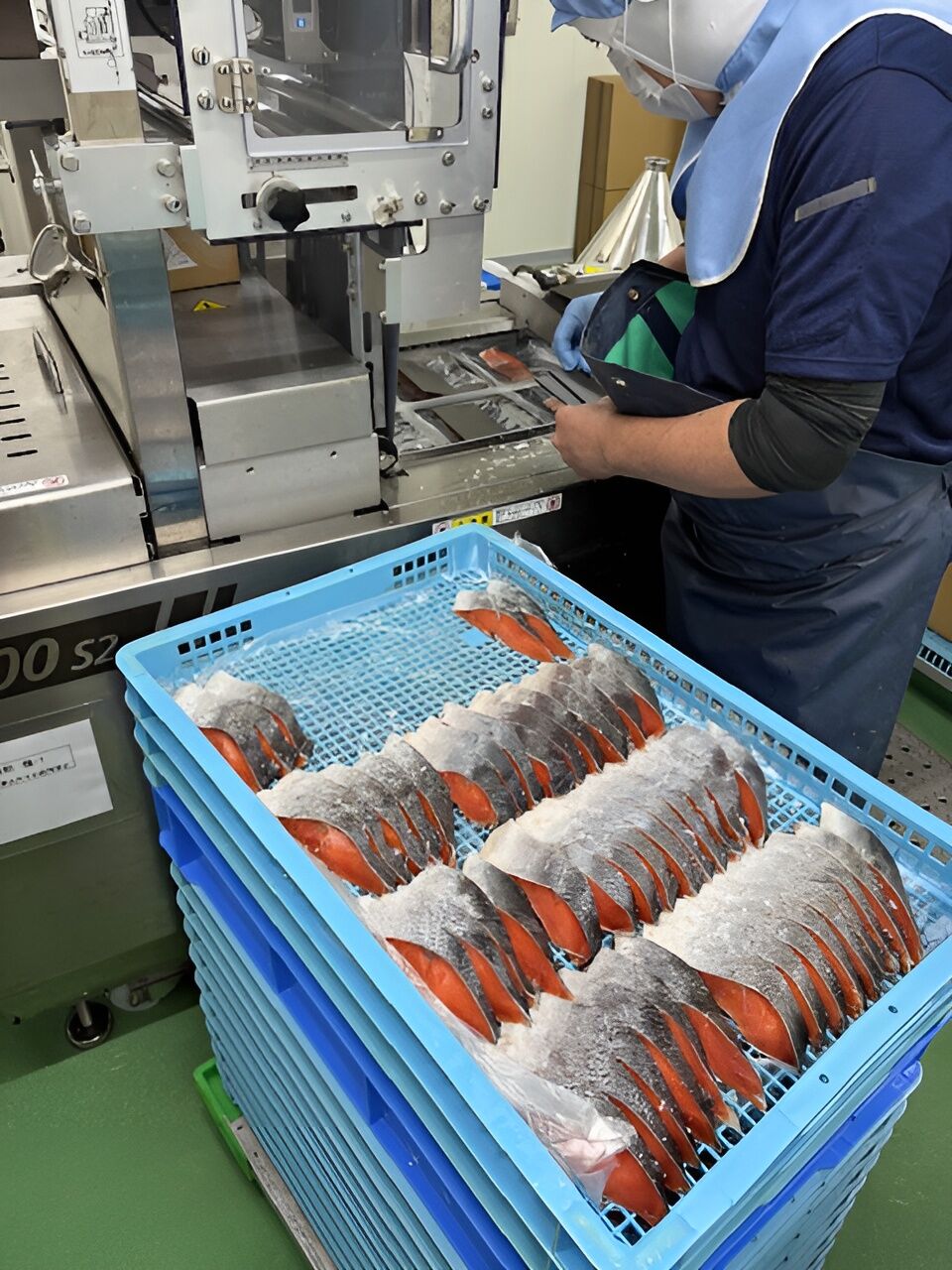 手作業とマシンカットの組み合わせ